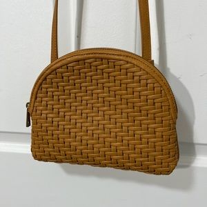 By Anthropologie Woven Crossbody Bag